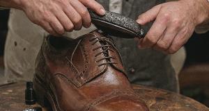 Premium shoe polishing and finishing service